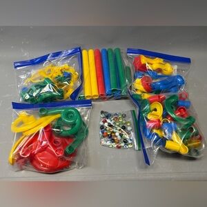 Marble Run Set – 100+ Pieces with Marbles